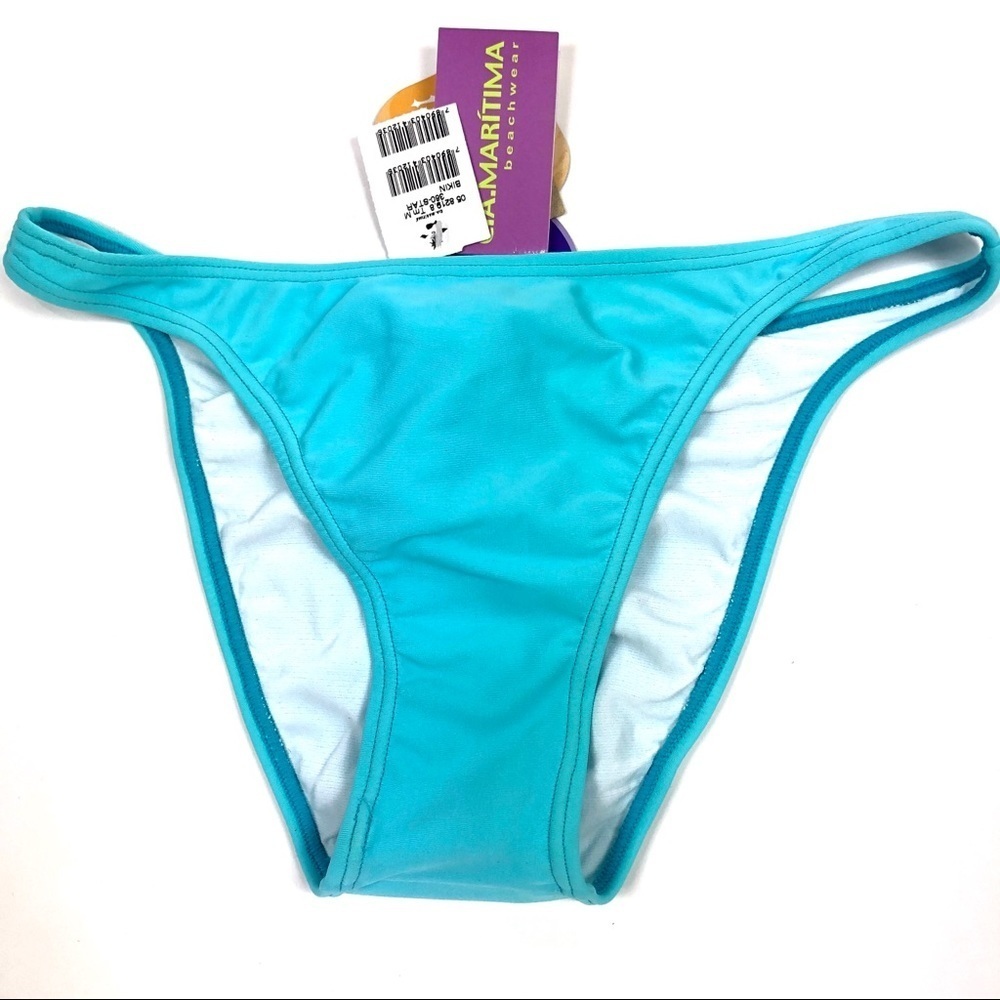 Cia Maritima Cheeky Bikini bottoms blue